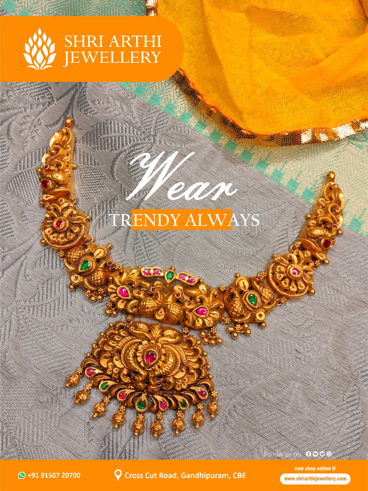Gold necklace grt shop online